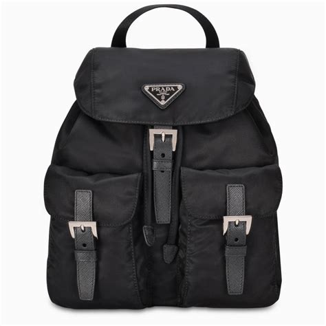 prada flat nylon shoulder bag|prada nylon backpack.